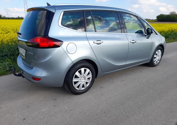 Opel Zafira cena 29900 przebieg: 207000, rok produkcji 2012 z Lublin małe 232